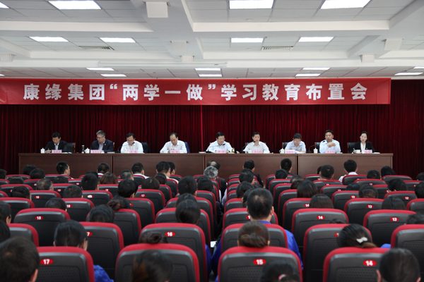 在改革发展中争做“两学一做”行动表率——集团党委召开“两学一做”学习教育布置会