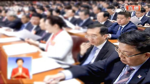 康缘集团党委组织观看十三届全国人大二次会议开幕会直播